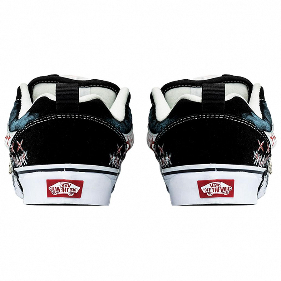 Vans Knu Skool Kaleidoscope, Cracks, Shopping Bag Abrasion Resistant Low Top Skateboard Shoes Unisex Black White купить в интернет-магазине Yoocart с быстрой доставкой по России.