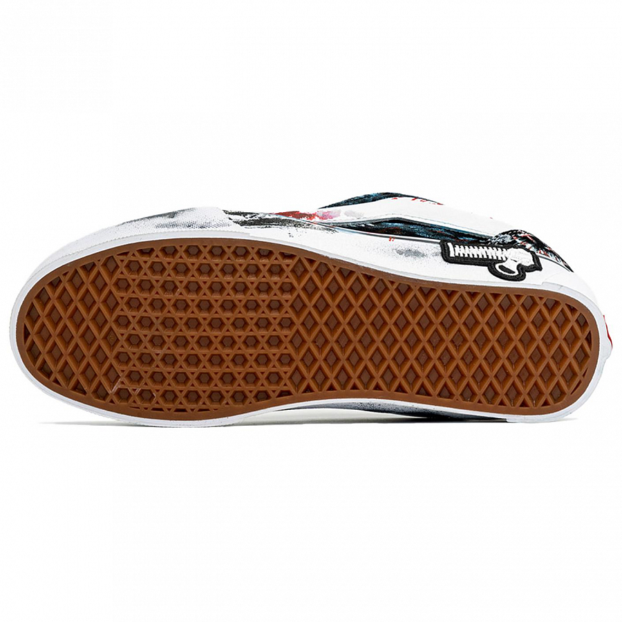 Vans Knu Skool Kaleidoscope, Cracks, Shopping Bag Abrasion Resistant Low Top Skateboard Shoes Unisex Black White купить в интернет-магазине Yoocart с быстрой доставкой по России.