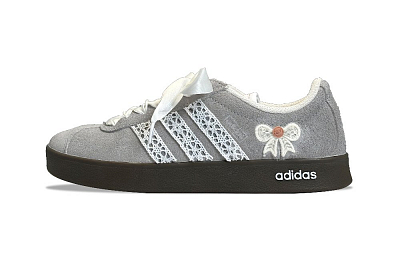Adidas VL COURT 2.0 YDCC Cushioning, Wear Resistant Low Top Skateboard Shoes Unisex Gray