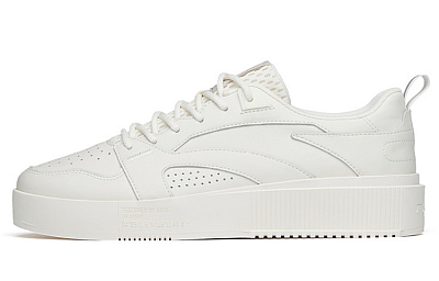Anta Life Collection Low-Top Skateboard Shoes Men's Ivory White