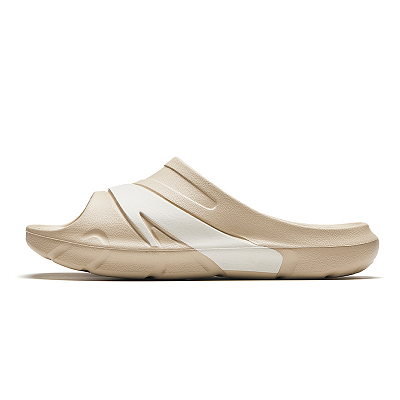 Anta C37 Series Slide Slippers Men's Ecru
