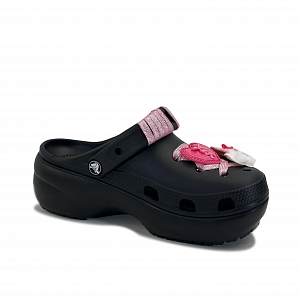 Crocs Classic Platform Clog Clogs Women's Black 1 3991788