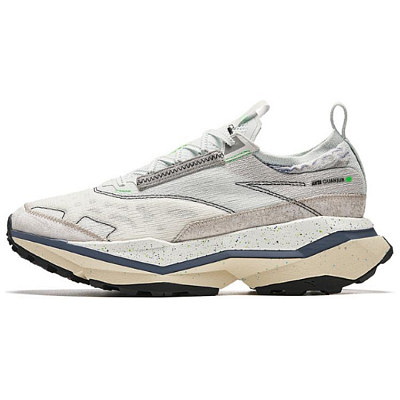 Anta Anti-Slip Wear-Resistant Low-Top Running Shoes Men's White Gray