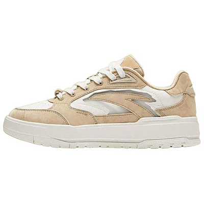 Anta 982 Wear-resistant And Lightweight Low-Top Skateboard Shoes Women's Brown White