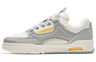 Anta AOJIE Low-Top Skateboard Shoes Women's Gray White