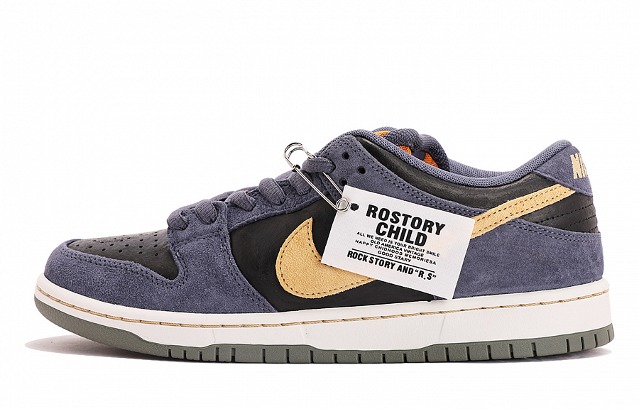 Nike Dunk SB Abrasion Resistant Low Top Skateboard Shoes Unisex Blue Black купить в интернет-магазине Yoocart с быстрой доставкой по России.