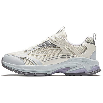 Anta Millennium Glacier Slip-Resistant Low-Top Casual Shoes Women's White Gray