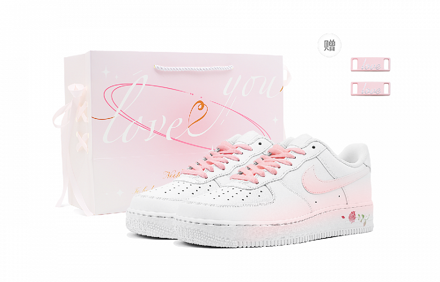 Nike Air Force 1 Skateboard Shoes Women's Low top White/Pink купить в интернет-магазине Yoocart с быстрой доставкой по России.