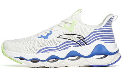 Anta Martian Foam Lightweight And Wear-resistant Low-Top Running Shoes Men's White Purple