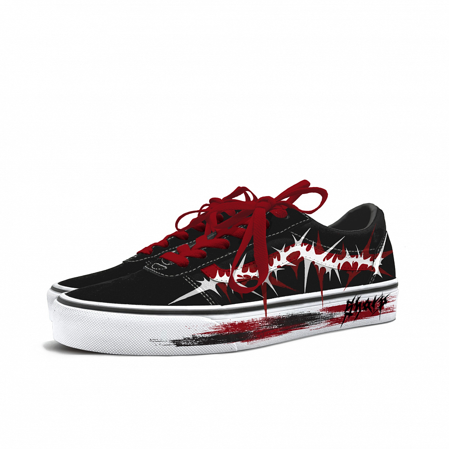 Vans Ward Abrasion Resistant Low Top Skateboard Shoes Men's Red купить в интернет-магазине Yoocart с быстрой доставкой по России.