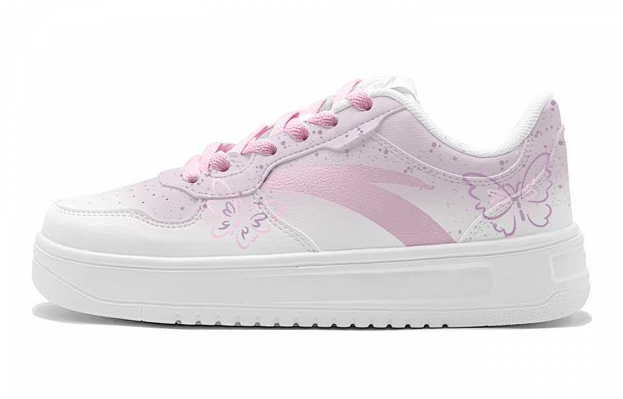 Anta Life Collection Anti Slip Wear Resistant Low Top Skateboard Shoes Women's Peach купить в интернет-магазине Yoocart с быстрой доставкой по России.