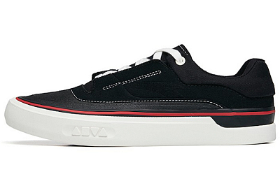 Anta Ao Li CVS Wear-Resistant Low-Top Skateboard Shoes Men's Black White