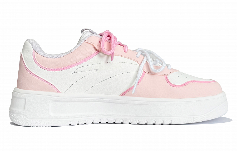 Anta Life Collection Slip-Resistant Cushioning Low-Top Skateboard Shoes Women's Pink White купить в интернет-магазине Yoocart с быстрой доставкой по России.