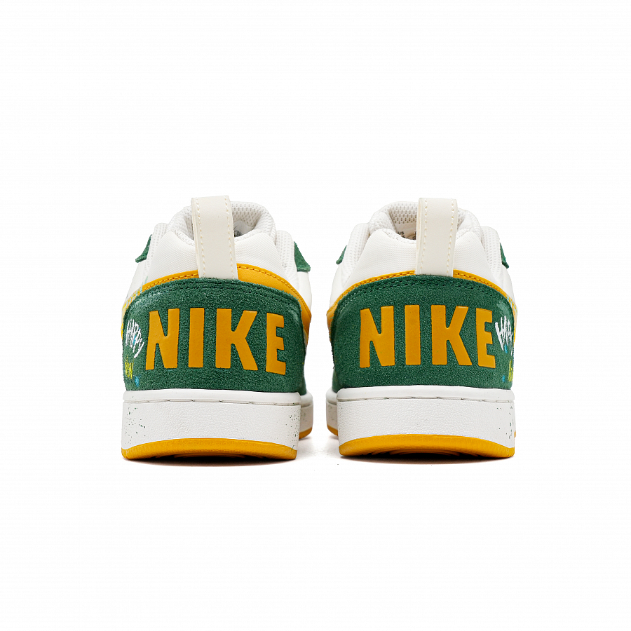 Nike Court Borough Abrasion Resistant Low Top Skateboard Shoes Unisex Yellow Green купить в интернет-магазине Yoocart с быстрой доставкой по России.