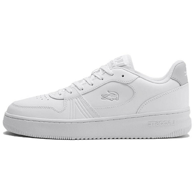 LACOSTE L001 Low-Top Skateboard Shoes Women's White
