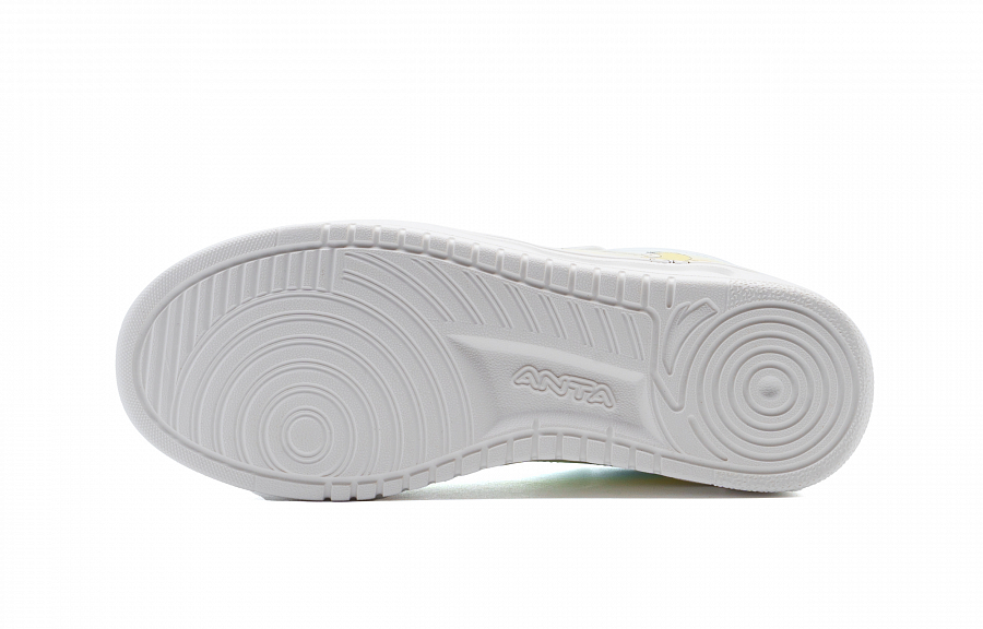Anta Relaxed Cushioning Impact Resistance Low Top Skateboard Shoes Unisex White Blue Yellow купить в интернет-магазине Yoocart с быстрой доставкой по России.