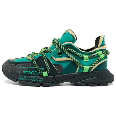 LACOSTE L003 Active Runway Slip-Resistant Low-Top Casual Shoes Men's Green
