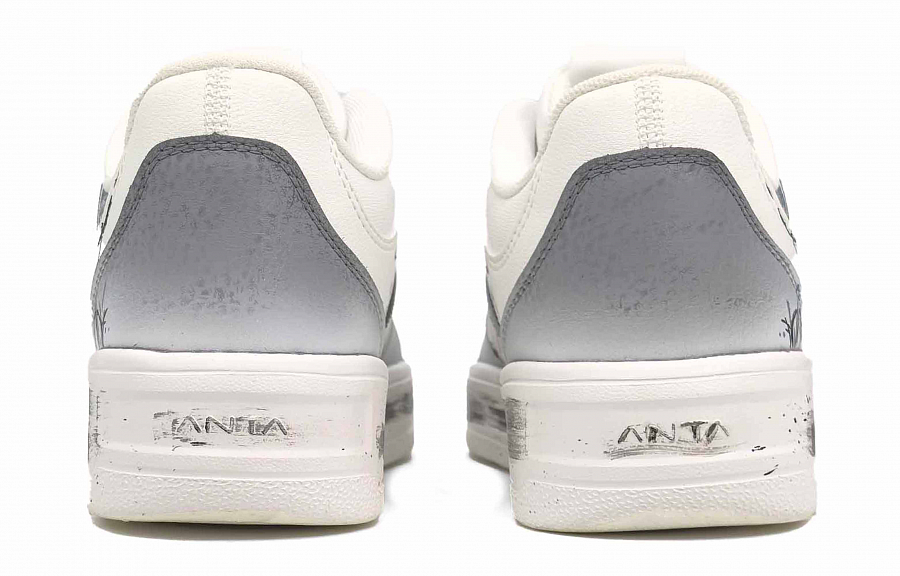Anta Easy Abrasion Resistant Cushioning Low top Skateboard Shoes Men's Light Gray купить в интернет-магазине Yoocart с быстрой доставкой по России.