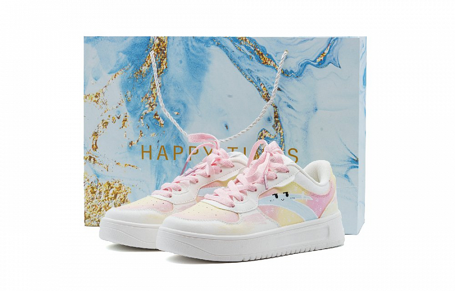 Anta Relaxed Cushioning, Wear Resistant Low Top Skateboard Shoes Unisex White купить в интернет-магазине Yoocart с быстрой доставкой по России.