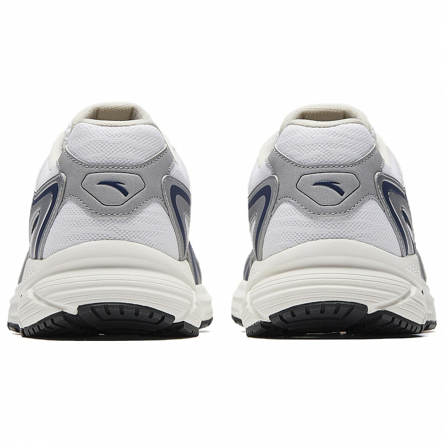 ANTA Running Shoes Men's Low top Pure White, Silver, Dark Nautical Blue купить в интернет-магазине Yoocart с быстрой доставкой по России.