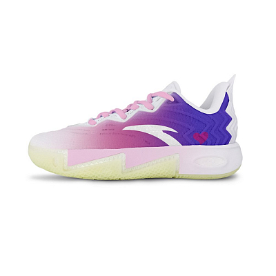 Anta KAI 2 Cushioning, Abrasion Resistant, And Resilient Properties Low Top Basketball Shoes Men's Pink Purple