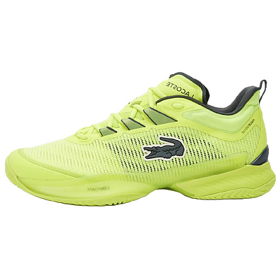 LACOSTE Anti Slip Wear Resistant Low Top Tennis Shoes Men's Green