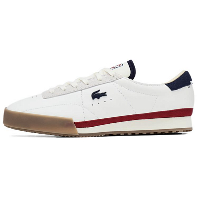 LACOSTE Casual Shoes Men's White Red