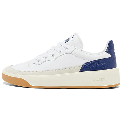 LACOSTE G80 Club Low Top Skateboard Shoes Men's White Blue