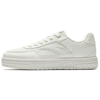 ANTA BaiChuan Skateboard Shoes Women's Low top Ivory White