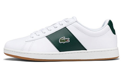 LACOSTE Low Top Skateboard Shoes Men's White