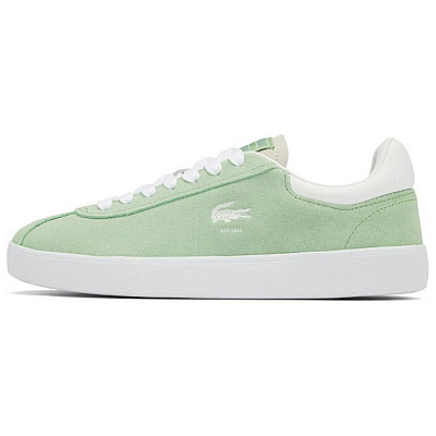 LACOSTE Low Top Skateboard Shoes Women's Green White