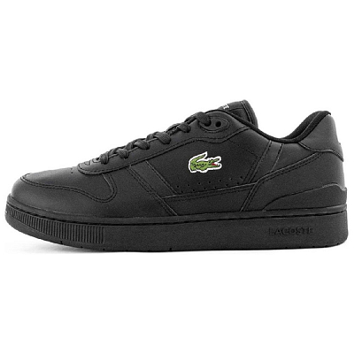 LACOSTE T-Clip Low-Top Skateboard Shoes Men's Black