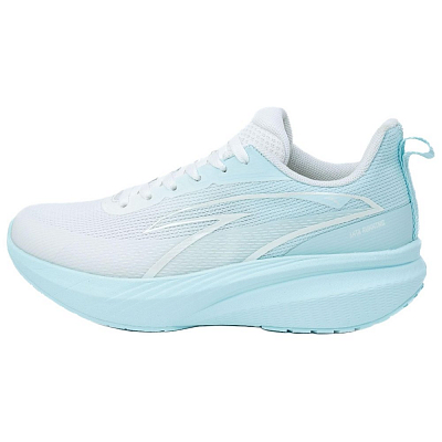 Anta Cloud Trail Cushioning Slip Resistant Coverage Low Top Casual Running Shoes Women's White Blue