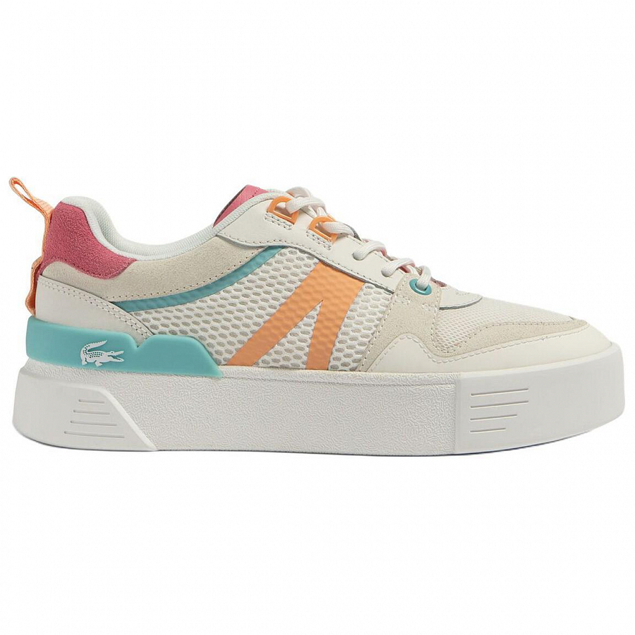 LACOSTE Low Top Skateboard Shoes Women's White Pink купить в интернет-магазине Yoocart с быстрой доставкой по России.