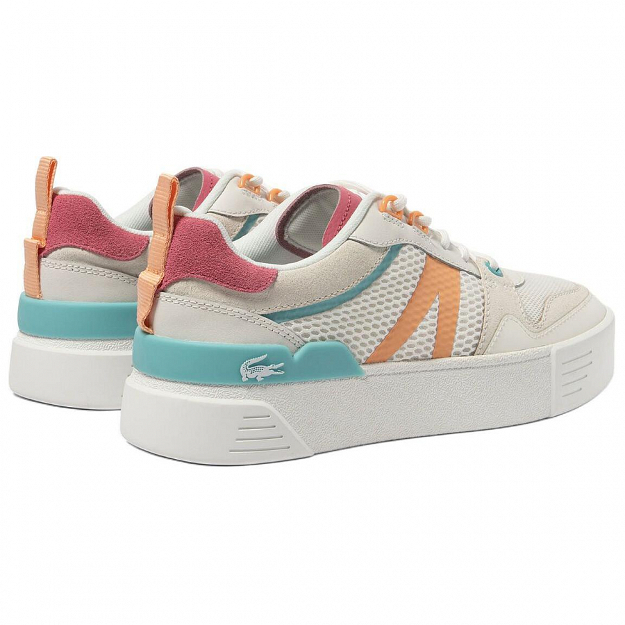 LACOSTE Low Top Skateboard Shoes Women's White Pink купить в интернет-магазине Yoocart с быстрой доставкой по России.