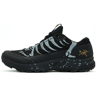 Arcteryx Aerios Fl 2 GTX Pioneer Of Mountain Climbing Low Top Outdoor Shoes Unisex Black Gray