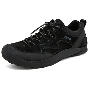 Jeep Wear-Resistant Low-Top Hiking Shoes Men's Black 1 4010533