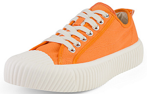 Kappa Lightweight And Breathable Low Top Canvas Shoes Unisex Pumpkin Orange 1 4010603