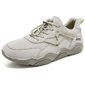 Jeep Low Top Hiking Shoes Men's Sand 1 4010713