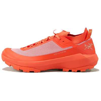 Arcteryx Vertex Alpine Abrasion Resistant Low Top Hiking Shoes Men's Orange
