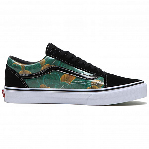Kukutani x Vans Old Skool Waterproof And Wear resistant Low Top Skateboard Shoes Men's Green Black Brown 1 4010895