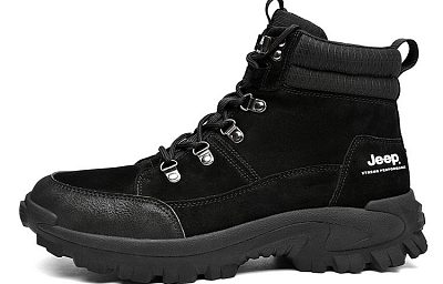 Jeep Martin Boots Men's Black