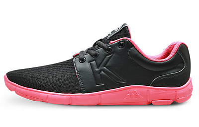 Kappa Casual Shoes Women's Low top Black/Pink
