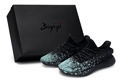 Adidas Originals Yeezy Boost 350 V2 Casual Shoes Unisex Low top Cyan