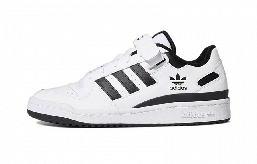 Adidas Originals FORUM Slip Resistant Abrasion Resistant Low top Skateboard Shoes Unisex Black Pink купить в интернет-магазине Yoocart с быстрой доставкой по России.