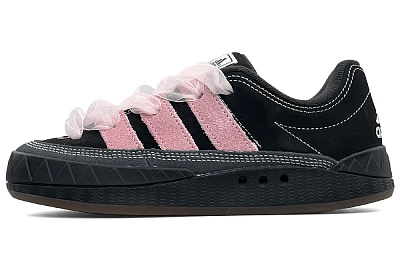 Adidas Originals Adimatic Slip-Resistant Low-Top Skateboard Shoes Unisex Black