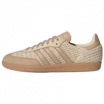 Adidas Women's Samba Og 'Knit Pack   Sand Strata'