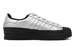 Adidas Originals SUPERSTAR Wear-Resistant Low-Top Skateboard Shoes Unisex Silver 1 4012492