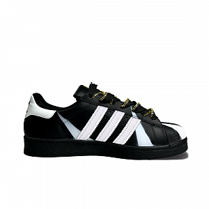 Adidas Originals SUPERSTAR Anti-Slip Wear-Resistant Low-Top Skateboard Shoes Unisex Black 1 4012530