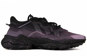 Adidas Originals Ozweego Anti-Slip And Wear-Resistant Lightweight Low-Top Chunky Sneakers Unisex Black Pink 1 4012618